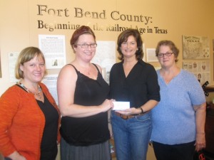 NTWA President, Sarah Warburton, RRM Executive Director, Lisa Rickert, NTWA Community Service Chair, Lisa Dolezal and RRM Assistant Administrator, Colette Lock.