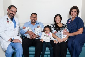 Alfredo Gei, M.D., Tamir Aggour (dad), Omar Aggour, Kareem Aggour, Tamara Aggour (sister), Marwa Farrag (mom), Saif Aggour, Deen Aggour and Sandra Uribe, RN, BSN